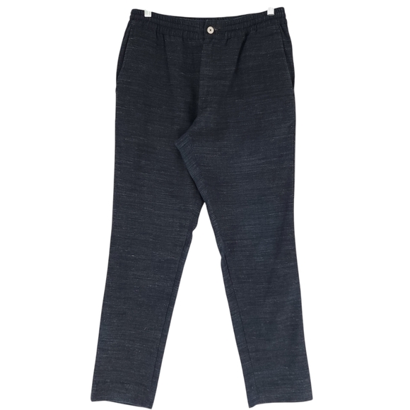 Our Legacy Cotton Wool Blend Textured Ankle Pants - Picture 1 of 7